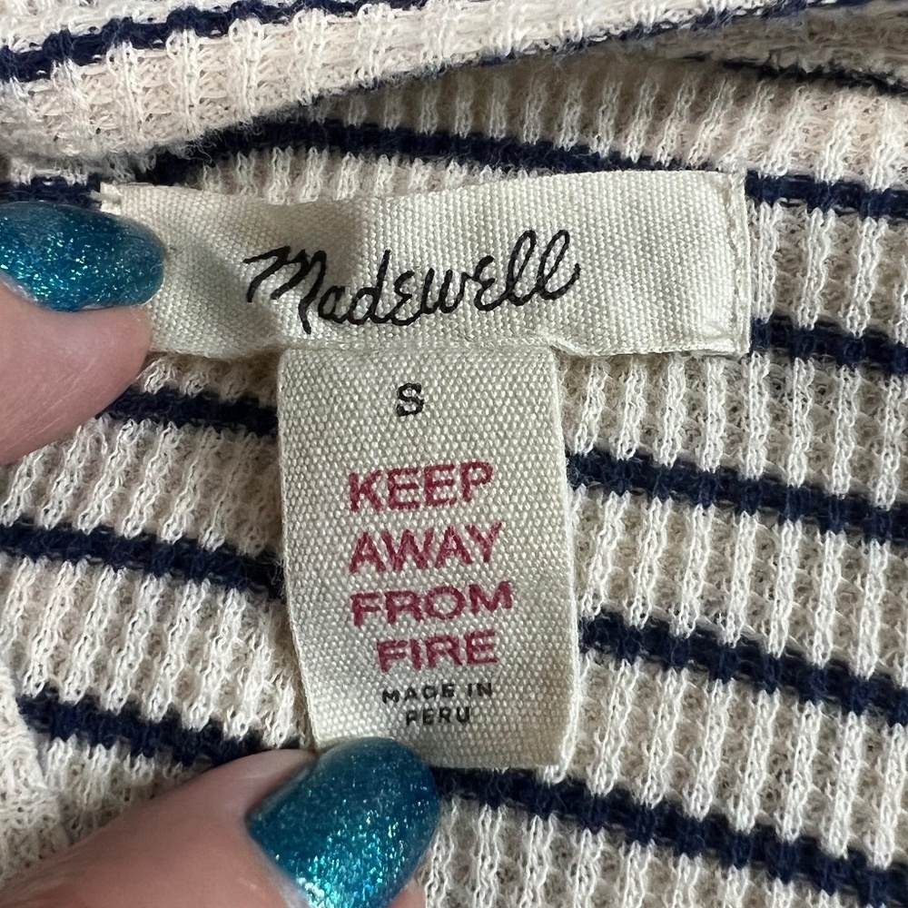 Madewell Striped Dress - Picture 7 of 8